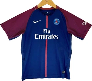 Nike Paris Saint Germain Fly Emirates maglia uomo piccola Neymar Jr 2017 blu kit - Foto 1 di 8