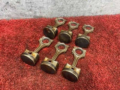 BMW E46 E39 E60 E53 E85 E83 Engine Crankshaft Piston w/ Connecting Rod 6 OEM 99K - Image 1 of 4