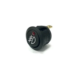 On/Off Miniature Rocker Switch With Fog Light Symbol 20A - SPST Cargo 182387 - Picture 1 of 2