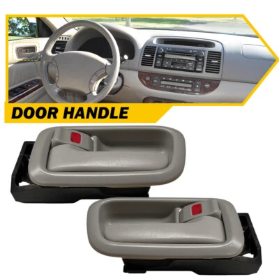 Pair Front Interior Inside Door Handle Left & Right For 2000-2006 Toyota Tundra - Изображение 1 из 4
