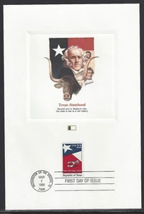# 2204 TEXAS STATEHOOD 1986 Fleetwood First Day Proofcards - Picture 1 of 2