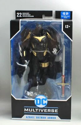 Figura de acción DC Comic Multiverso Azrael Batman Armadura Maldición del Caballero Blanco Foto 1 de 2