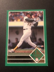 1992 Fleer Team Leaders Jose Canseco #19