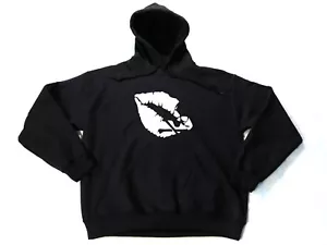 WARM HOODIES Skull Lips HANDMADE Cool Unusual Clothes Unique Gifts Men & Her - Picture 1 of 5