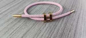 HERMES Bracelet Pink Slim women hand accessorie very good condition - Picture 1 of 11