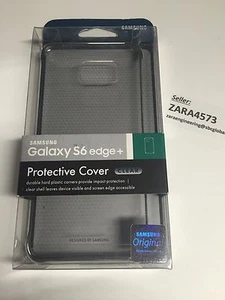Samsung Protective Clear Silver Edges Cover Case for Galaxy S6 edge+ Plus - Picture 1 of 2