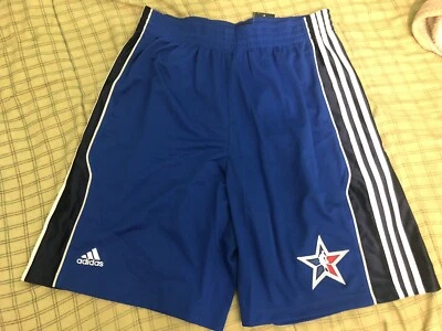 ADIDAS RARO 2010 NBA ALL-STAR EAST CORTO TALLA L Miami Heat Salón de la fama Foto 1 de 4