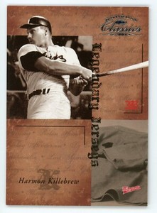 2004 Donruss Classics Harmon Killebrew Legendary Jerseys #LJ-24 #/500 Twins