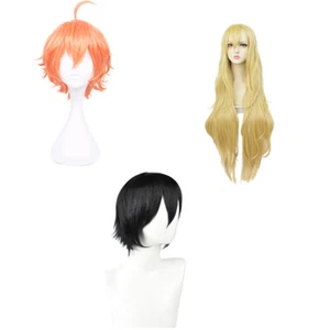 Angels of Death Cosplay Ray Zack Eddie Wigs Halloween Hairpiece Accessories Prop - Picture 1 of 15