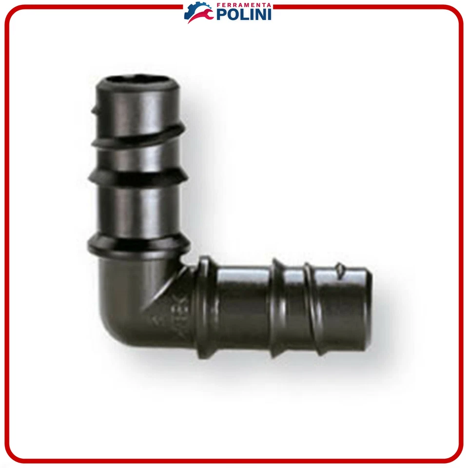 CLABER 99081 pz.20 GOMITO PER TUBO COLLETTORE 1/2" IRRIGAZIONE GIARDINO
