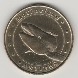 A 2002 TOKEN MEDAILLE MONNAIE DE PARIS -- 06 600 N°2 MARINELAND ANTIBES ORQUE - Picture 1 of 2