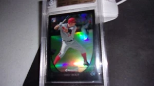 2011 Bowman Chrome Mike Trout Draft Refractor nbr 101 w-10 subgrade - Bild 1 von 23