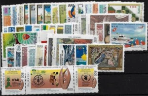 2001 italia repubblica Annata completa NO bf MNH - Imagen 1 de 1