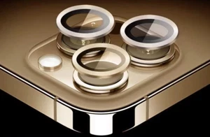 Camera Glass Lens iPhone 17 Pro / 17 Pro Max Kamera Schutz Linse Metall Gold - Bild 1 von 7