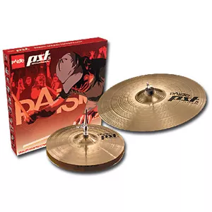Paiste Kit PST5 essential set piatti 13” Medium Hats / 18” Crash Ride - Foto 1 di 1