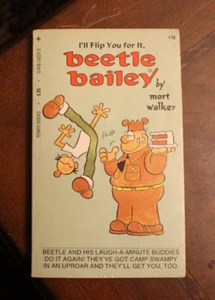 I'll Flip you for It, Beetle Bailey ~ Mort Walker ~ 1977 Tempo PB - Imagen 1 de 1