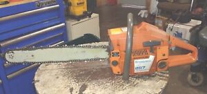 Husqvarna 257 Air Injection Chainsaw with 20" Bar  Made in Sweden in 1997 OEM 