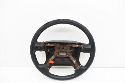 1990 Mazda Miata MX-5 Steering Wheel Black Leather OEM KW54 - Image 1 of 4