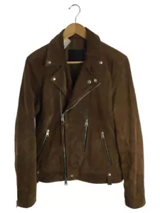 ALLSAINTS RIDER JACKET DOUBLE S NEKO SUEDE BIKER Used - Picture 1 of 8