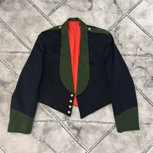 Vintage Royal Army Dental Corps Wool Military Parade Jacket Blazer - MED/LARGE - Picture 1 of 10