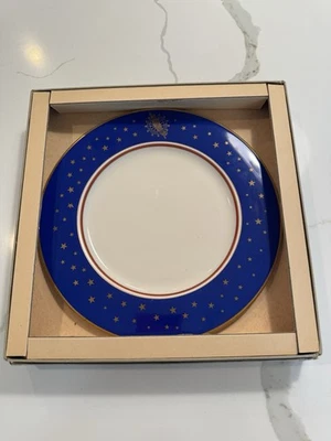 75th Anniversary DAR Daughters of the American Revolution Plate JEC IOB RARE - Image 1 of 4