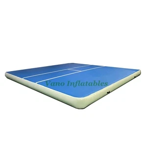 5x5x0.2m Gymnastics Air Track Mat Gym Airtrack Tumbling Mat 16'L x 16'W x 8''H - Picture 1 of 3