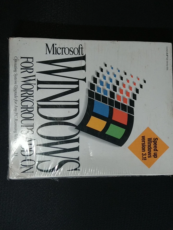 Microsoft Windows for Workgroups 3.11 (Retail) (1 User/s) - Full Version for Windows 207-1651V311