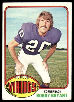 1976 Topps Bobby Bryant Minnesota Vikings #11 - Image 1 of 2