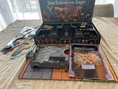 Das Schwarze Auge Burg des Schreckens - Schmidt Spiele Retro - Bild 1 von 4
