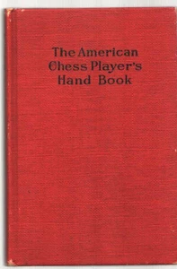 American Chess Player's Hand Book hardcover 1934-VG+ - Picture 1 of 3