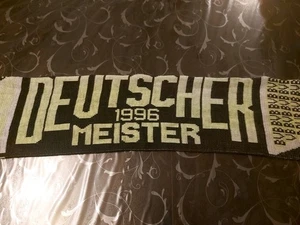 Borussia Dortmund Schal BVB 90er Vintage Deutscher Meister 1996 Oldschool - Bild 1 von 2