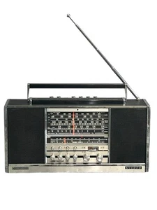 Vintage Grundig Stereo Concert Boy Transistor 4000 Transistor Radio Works - Picture 1 of 23