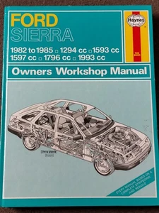Ford Sierra Haynes car workshop manual 1982-1985 - Picture 1 of 3