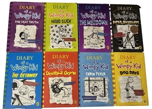 Tagebuch eines Wimpy Kid x 8 gebundenes Buchpaket von Jeff Kinney - Bild 1 von 3