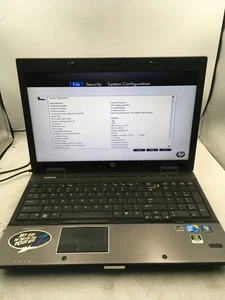 HP ELITEBOOK 8540W - BOOTS TO BIOS - INTEL I7 Q820 - 4GB RAM - READ DESC - BB - Picture 1 of 9