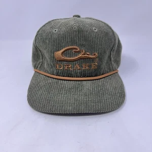 Gorra DRAKE Para Hombre Drake X Sombrero Perdido Cuerda de Cabra Pana Barro Marrón (DW0196-MDB) - Imagen 1 de 6
