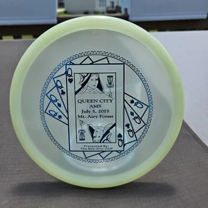 Innova Champion Glow Rhyno Penned 175g Disc Golf 2015 Queen City Ams Mt Airy - Picture 1 of 2