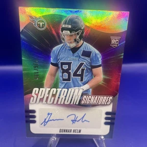 Gunnar Helm 2025 Panini Absolute  Spectrum Signatures Auto /199 - Picture 1 of 4