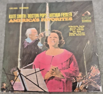 KATE SMITH / ARTHUR FIEDLER / BOSTON POPS  AMERICA'S FAVORITES - SEALED VINYL LP - Image 1 of 2