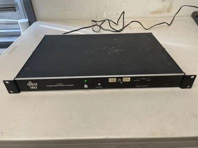 Sistema de reducción de ruido vintage dbx 180 tipo 1 PROCESADOR DE AUDIO DBX180 Foto 1 de 4