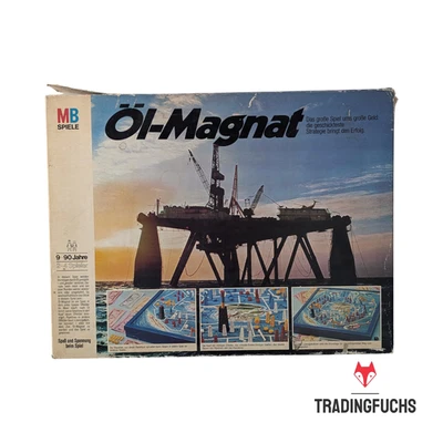 Öl-Magnat von MB Spiele Brettspiel Gesellschaftsspiel Strategie Wirtschaft Geld - Bild 1 von 4
