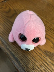 TY BEANIE BOO LINDO PIERE EL PEQUEÑO SELLO ROSA PELUCHE JUGUETE Y ENVÍO GRATUITO - Imagen 1 de 3