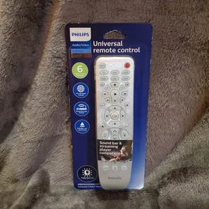 Philips Universal Audio/Video Remote Control Samsung/Roku Control 6 Devices - Picture 1 of 7