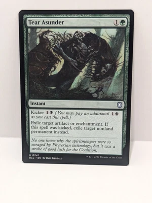 Bloomburrow - Tear Asunder - Instant - Uncommon - Green - Regular - BLC 241 - - Image 1 of 2