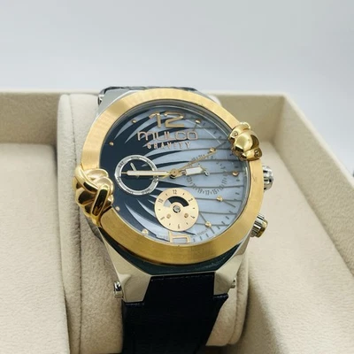 Reloj Mulco Gravity Hombre Cronógrafo 45mm Dos Tonos Día/Fecha Cuero MW5-3581-043 Foto 1 de 4