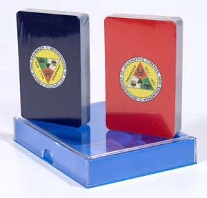 Vtg Brotherhood of Locomotive Firemen and Enginemen Playing Cards 2 Decks Sealed - Picture 1 of 6