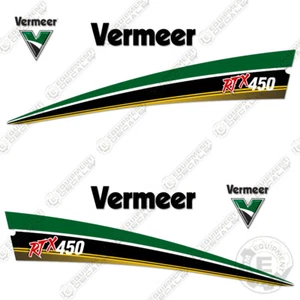 Fits Vermeer RTX 450 Trencher Decal Kit (RTX450) - 7 YEAR VINYL - Picture 1 of 1