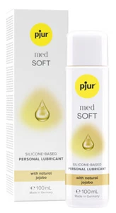 Frei Haus: 100ml pjur med Soft Glide Gleitgel - sanft zur Haut mit Jojobaöl - Bild 1 von 2