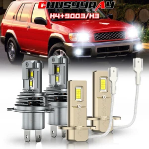 For Nissan Maxima 2000-2001 H4 Faros LED + Bombillas de luces antiniebla US - Foto 1 di 17
