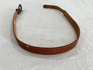 Tooled Leather Western Belt Brown Child/Youth Size 12-14 Cowboy Cowgirl - Picture 1 of 5